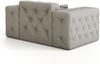 Sessel Designersessel CHANTAL in Stoff Opera Velvet Grau Bild 4