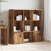 vidaXL Bücherschrank Altholz-Optik 98x29x97,5 cm Holzwerkstoff 855966 Bild 3