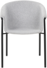 Esszimmerstuhl 2er Set AMES Hellgrau Bild 5