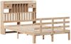 vidaXL Massivholzbett mit Regal ohne Matratze 135x190 cm Kiefer 3322786 Bild 3
