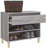 vidaXL Schuhregal Grau Sonoma 70x36x60 cm Holzwerkstoff 819762 Bild 5