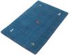 Gabbeh Teppich - Indus »Agra« 120 x 70 cm - blau Bild 5
