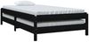 vidaXL Stapelbett Schwarz 90x200 cm Massivholz Kiefer 820396 Bild 5