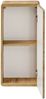 Badezimmer Hängeschrank LUTON-56-CRAFT, Wotan Eiche Nb. Nb, B/H/T ca. 35/75/22 cm Bild 3