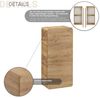 Badezimmer Hängeschrank LUTON-56-CRAFT, Wotan Eiche Nb. Nb, B/H/T ca. 35/75/22 cm Bild 2