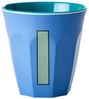 Rice New Dusty Blue Print Melamin Becher Buchstabe I Bild 4