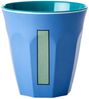 Rice New Dusty Blue Print Melamin Becher Buchstabe I Bild 5