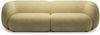Micadoni Sofa Kate 4-Sitzer Strukturierter Stoff Sonnenblumen Melange Bild 1