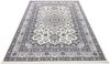 Orientalischer Kurzflor Teppich Parun Täbriz Creme Grau - 200x290x0,9cm Bild 2