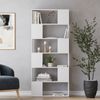 Raumteiler Eneos Weiß 80 x 186 cm Vicco Bild 5