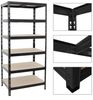 PROREGAL® Schwerlastregal Robustes Lagerregal TIGER 220-180x90-180x40-60cm 5-6 Ebenen, Stabiles Garagenregal Kellerregal Lastenregal Lagerregal Steckregal Bild 3