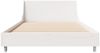 Doppelbett, Betten für Erwachsene, Massivholzbett ohne Matratze Weiß 100x200 cm Kiefernholz de4354 Bild 4