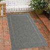 Carpetia Outdoorteppich zeitlos, rechteckig, Höhe: 5 mm, pflegeleicht, wetterbeständig, für Innen- und Außenbereich geeignet Bild 2