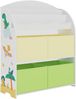Kinderregal Orust mit Dinosaurier Motiv [en. casa] Bild 3
