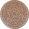 vidaXL Bistrotisch Terrakotta-Rot 60 cm Mosaik 41528 Bild 3