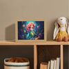 OnlyWow Nachttischlampe Lightbox Meerjungfrau - Blumen - Unterwasser - Mädchen - Kind, Dimmbar, Farbwechsel, LED, Warmweiß, Kaltweiß, Neutralweiß Einstellbar, Nachtlicht, Kinder- und Babyzimmer, Dimmbar, mit Kabel, Tischleuchte Bild 3