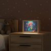 OnlyWow Nachttischlampe Lightbox Meerjungfrau - Blumen - Unterwasser - Mädchen - Kind, Dimmbar, Farbwechsel, LED, Warmweiß, Kaltweiß, Neutralweiß Einstellbar, Nachtlicht, Kinder- und Babyzimmer, Dimmbar, mit Kabel, Tischleuchte Bild 2