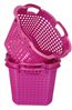 BURI Wäschekorb Set Universalkorb vers. Farben Stapelkörbe Gartenkörbe Korb robust Bild 2