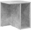 vidaXL Beistelltisch 2 pcs Beton Grau 37 x 32 x 40 cm Holzwerkstoff 891087 Bild 5