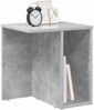 vidaXL Beistelltisch 2 pcs Beton Grau 37 x 32 x 40 cm Holzwerkstoff 891087 Bild 3