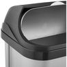 keeeper Abfallbehälter Rasmus mit Rolldeckel 25 Ltr. silber/anthrazit Bild 3