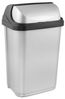 keeeper Abfallbehälter Rasmus mit Rolldeckel 25 Ltr. silber/anthrazit Bild 4