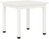 vidaXL Couchtisch Weiß 40 x 40 x 36 cm Massives Kiefernholz 892754 Bild 2