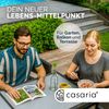 CASARIA® Gartentisch Wetterfest 150x90cm Polyrattan Balkontisch Bild 5