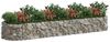 vidaXL Gabionen-Hochbeet Verzinktes Eisen 400x100x50 cm 152042 Bild 3