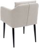 6er-Set Esszimmerstuhl HWC-H93, Küchenstuhl Lehnstuhl Stuhl ~ Stoff/Textil creme-beige Bild 4