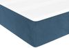 vidaXL Taschenfederkernmatratze Mittel Dunkelblau 120x190x20 cm Samt 4007158 Bild 5