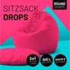 Lumaland 'Drops' Sitzsack, 2 in 1 Funktion, ESP-Füllung, Rosa, 300 l Bild 2