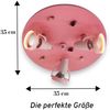 Coole LED Deckenleuchte Röschen fürs Kinderzimmer 3 flammig schwenkbar Ø35cm Bild 3