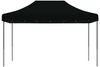 vidaXL Pop-Up Partyzelt, faltbar, Stahl / PE, Schwarz, ohne Seitenteile, 315 x 440 x 292 cm Bild 3