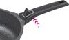 GSW Bratpfanne Easy Click, Aluminiumguss (2-tlg), incl. Glasdeckel, abnehmbarer Griff, Ø 28 cm, hoher Rand, Induktion Bild 4