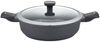 GSW Bratpfanne Easy Click, Aluminiumguss (2-tlg), incl. Glasdeckel, abnehmbarer Griff, Ø 28 cm, hoher Rand, Induktion Bild 3