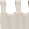 vidaXL Voile Vorhänge mit Lasche 2 Stk. Creme 4102269 Bild 5