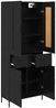 vidaXL Highboard 2 Stück Schwarz Eichen-Optik Holzwerkstoff 3416123 Bild 5