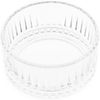 Almina Elisa Glasschale mit Deckel Transparent mit Riffle Design 105 x 100 mm Bild 3