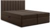AX LIVING Bett mit Bettkasten 160x200 cm Bursa Boxspringbett Brown ohne Topper Bild 2