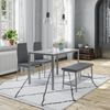 Sitzbank Grand Grau 85 x 35 cm Vicco Bild 4
