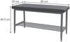 Sitzbank Grand Grau 85 x 35 cm Vicco Bild 3