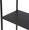 Standregal Vehmaa mit Rückwand 90 x 30 x 188 cm Schwarz [en. casa] Bild 5