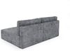 Ecksofa mit Schlaffunktion NATALIA XS in Stoff Tilia Grau Ottomane Rechts Bild 3