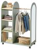 vertbaudet Wandgarderobe Kinderzimmer Kleiderständer mit Spiegel REGENBOGEN Bild 4