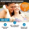 BRAST Whirlpool aufblasbar MSpa 6 Personen In- Outdoor Pool Ø204x70cm 138 Massagedüsen inkl. Aufblasfunktion Abdeckung Timer Heizung Bild 3