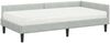vidaXL Eckbettgestell mit Matratze Sonstiges 2 pcs Hellgrau Samt 3393716 Bild 4