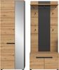 Home affaire Garderoben-Set REHAT, TOPSELLER!, 3-teilig, Breite 160 cm, individuell erweiterbar, (Set, 3-St, bestehend aus: Garderobenschrank, Sitzbank und Paneel), Garderobenkombination, Kombination, Set, Flurgarderobe, Diele Bild 3