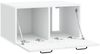 vidaXL Wandmontierter TV-Schrank Weiß 59,5 x 41 x 30 cm Holzwerkstoff 898675 Bild 5