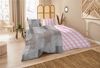 Westminster Feinbiber Bettwäsche 135x200 Punkte Streifen beige grau 173096-77 Bild 5